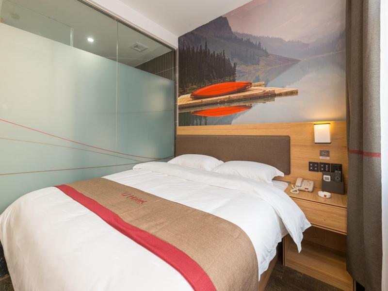 Thank Inn Chain Hotel Shanghai Songjiang District Yongfeng Road Store Exterior foto
