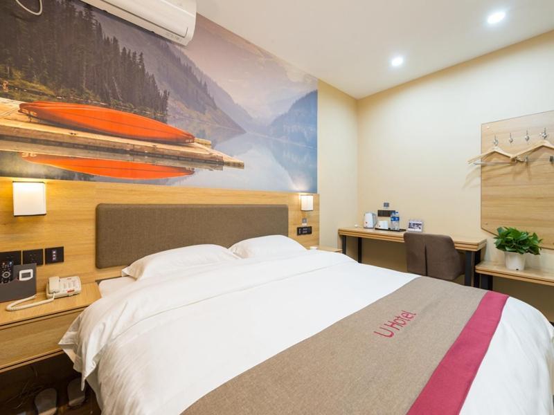 Thank Inn Chain Hotel Shanghai Songjiang District Yongfeng Road Store Exterior foto